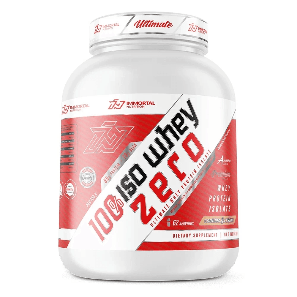 Immortal 100% ISO Whey Zero 2000g - Immortal 2000g whey protein