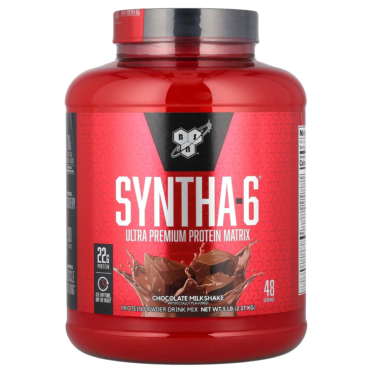 BSN, Syntha-6®, Ultra Premium Protein Matrix, 5 lb (2.27 kg) - BSN 2270g whey protein