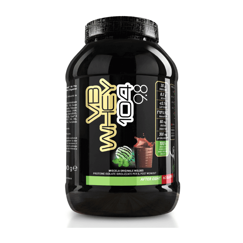 Net Integratori VB Whey 104 9.8 — Protéines Isolées 1980g - Net Integratori 1980g whey protein